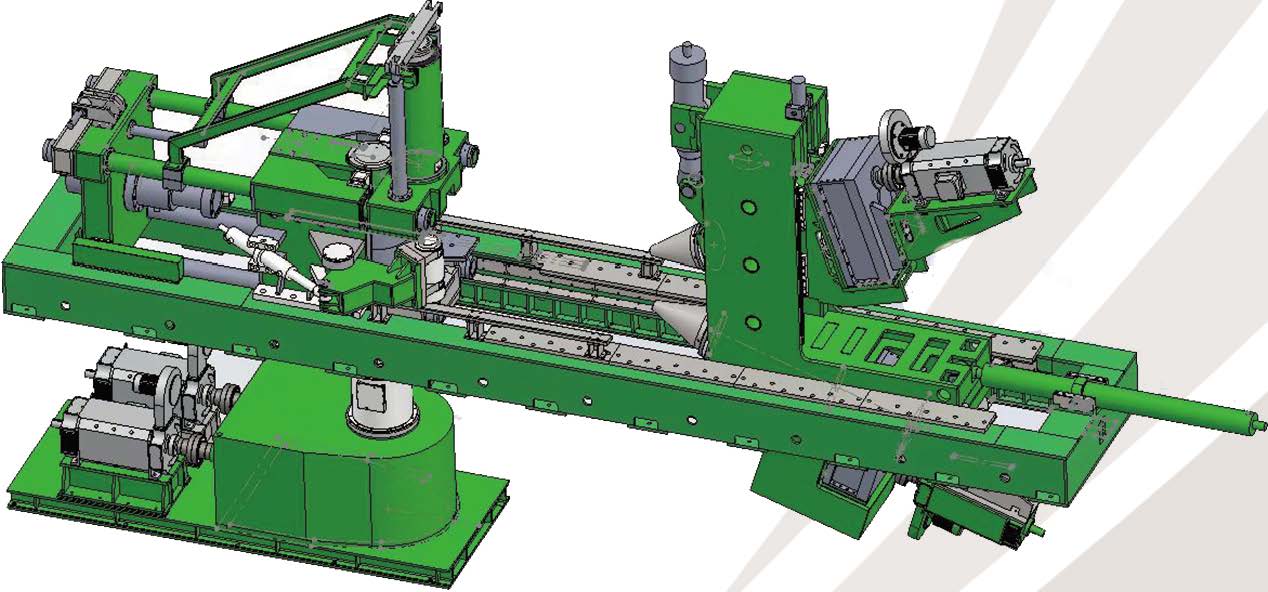 D52K horizontal CNC radial-axial ring rolling machine sample image