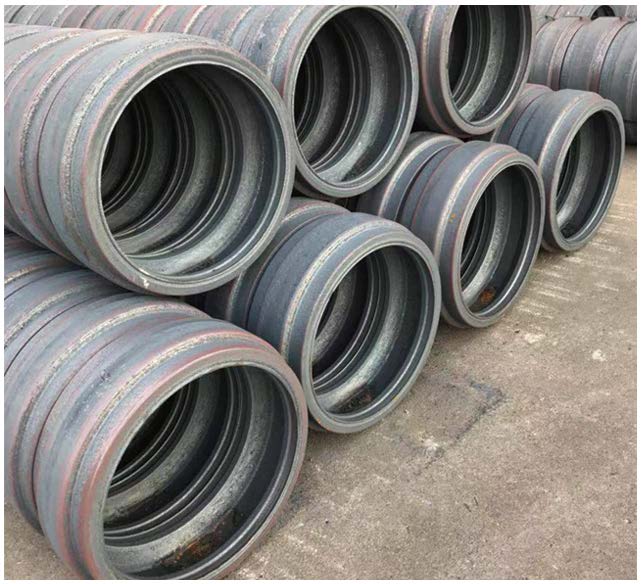 Rolled ring forgings and sleeve ring samples